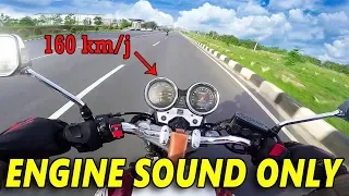 Pure Sound of Honda CB 400 SF with Yoshimura Exhaust + Top Speed !