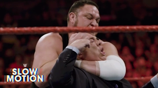 Chilling slow-motion footage of Samoa Joe and Paul Heyman's confrontation: Exclusive, June 6, 2017