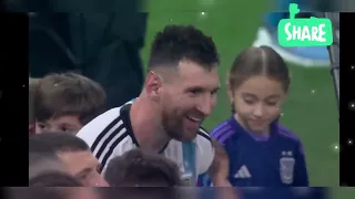 Messi celebrate with his family | France vs Argentina | World Cup