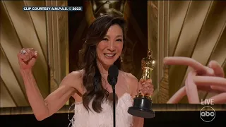 Michelle Yeoh makes history with best actress win at 2023 Oscars: Full speech