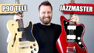 JAZZMASTER vs P90 TELE! - The KINGS of Single Coil Pickups!