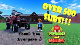 Roblox-FARMING and FRIENDS-Over 500 SUBS!!!