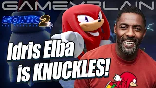 Idris Elba is Knuckles in Sonic the Hedgehog 2 Movie!