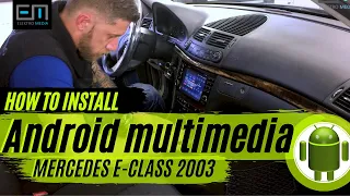 Mercedes-Benz E-Class 2003 - How To - Ugradnja Android multimedije