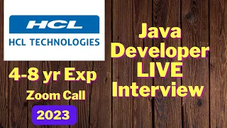 HCL java developer lead interview questions and answers, spring boot, microservices, database