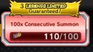 Free legends limited guaranteed 100x summon in dragon ball legend!