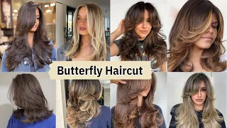 Butterfly Haircut | Butterfly Haircut with Bangs | Hairstyle Trends