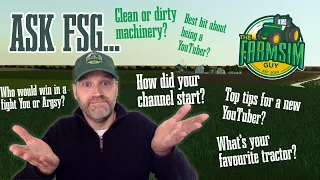 Ask The FarmSim Guy - Live Q&A on the new Multiplayer Server - FS19