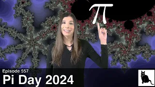 Pi Day 2024:  The connection of pi to the Mandelbrot set