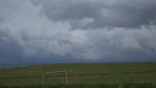 June 6th 2018 Laramie Wyoming tornado rope out