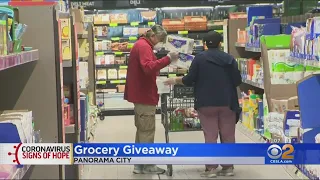 Low-Income Families Treated To $100 In Groceries In Panorama City