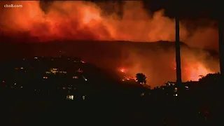 Laguna Beach brush fire prompts evacuation orders, warnings, school closures