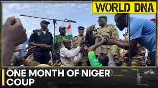 Niger's military Junta supporters celebrate coup's one month | Latest News | World DNA