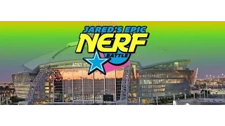 Jordster360° - Jared's Epic Nerf Battle - FULL BATTLE - AT&T Stadium