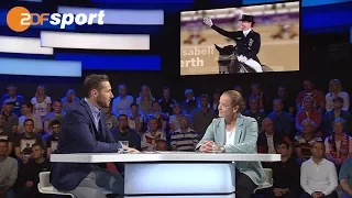 Werth: "Habe meistens die Nerven behalten" | das aktuelle sportstudio - ZDF
