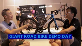 Giant Bike Demo Day at Shimano Cycling World | Giant Propel 2023 & Giant TCR 2023