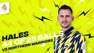 Alex Hales 44 from 25 vs Northern Warriors | Day 4 | Abu Dhabi T10 Season 6