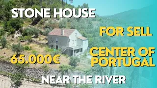 Rustic stone house for sale near the river in São Sebastião da Feira - Center of Portugal