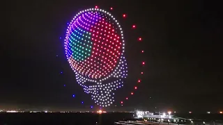 Dead and Company Final Tour Drone Show at Oracle Park