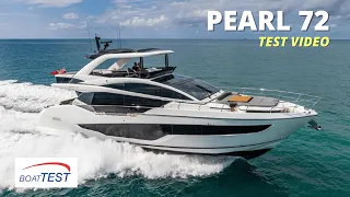 Pearl 72 (2023-) Feature & Performance Test Video by BoatTEST