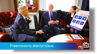 Freemasons stamp issue