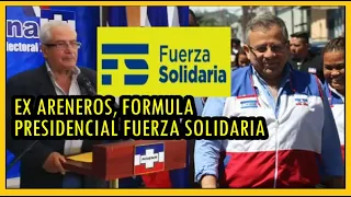 Ex areneros formula presidencial de Fuerza Solidaria | Coena "seguridad no se come"