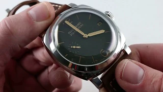 Pre-Owned Panerai Radiomir 1940 3-Days Acciaio Limited Edition PAM00736 Luxury Watch Review