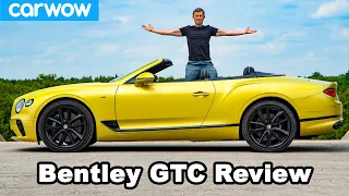 Bentley Continental GT Convertible review - see how quick it can go TOPLESS!