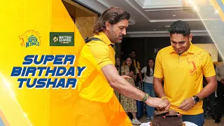 Celebrations with the Pride! | Super Birthday Tushar Deshpande | IPL 2024