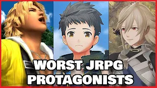 Top 10 WORST Main Characters in JRPGs