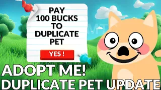⭐*INSTANT*⭐ Duplicate Pets Hack😍 In Adopt Me ROBLOX