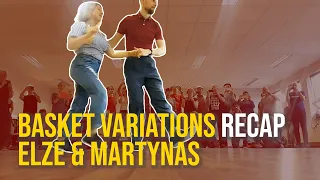 Advanced Basket Variations | Lindy Hop recap with Elze & Martynas