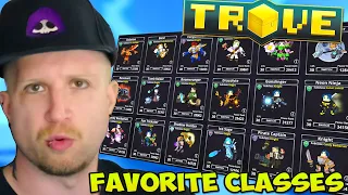 My Favorite Trove Classes Ranked (BEST TO WORST!)
