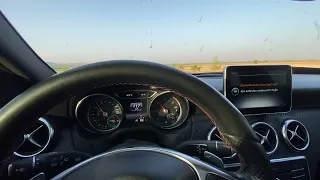 2016 Mercedes A180d 1.5 109 HP 0-170 km/h acceleration hızlanma