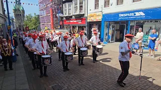 Netherton road flute band ABOD June rally Dunfermline 2023 (full video in 4k)