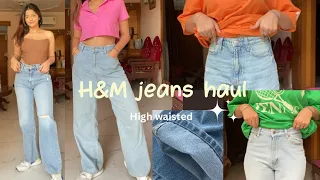 ||High Waist Jeans And Trousers Haul || H&M |Amazon|Myntra|Ajio#Highwaistjeans #trousershaul #dress