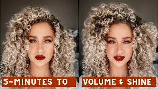 How To Refresh Your Curls in Under 5 Minutes (Without Water!)