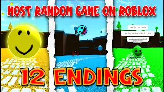 12 Endings (PART1) - Most Random Game On Roblox [Roblox]
