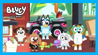 Episode Play Water Gun in The Pool with Missy & Lila and Friends! - Bluey: Let's Play!