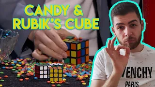 MAGICIAN REACTS: Eric Chien Amazes with CANDY & RUBIK'S CUBE MAGIC | America's Got Talent 2019