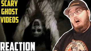 F**K THIS S**T I'M OUT!!! - 5 SCARY Ghost Videos From VERY HAUNTED Places REACTION!!!