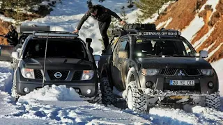 Nissan Navara vs Mitsubishi L200🏆 Challenge OFF ROAD 🇹🇷 TURKIYE