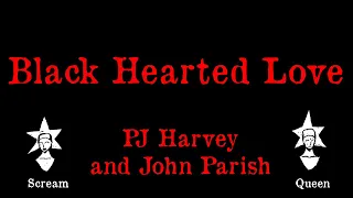 PJ Harvey and John Parish - Black Hearted Love - Karaoke