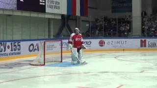 Александр Радулов сыграл в воротах в матче Ковальчук-тим - Малкин-тим. Часть II
