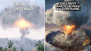 Call of Duty Modern Warfare vs COD Cold War - Killstreaks Comparison