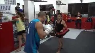High energy Muay Thai trainer in Manila
