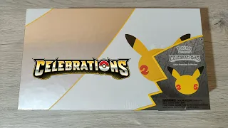 ERROR PACK IN MY CELEBRATIONS ULTRA PREMIUM COLLECTION BOX! POKÉMON CELEBRATIONS OPENING