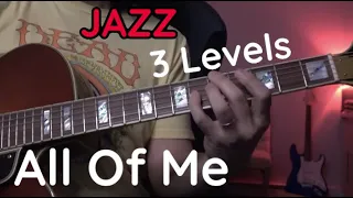 All Of Me Jazz Standard - 3 Levels - 023