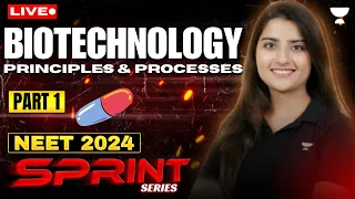 Biotechnology- Principles and Processes | NEET 2024 | Seep Pahuja