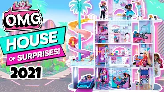 LOL Surprise House Of Surprises 2021 UNBOXING! OMG House Of Surprises